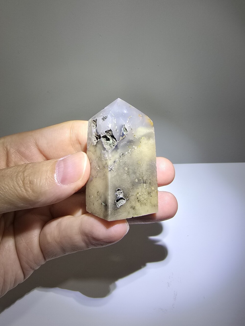 Garden Quartz Crystal Tower #D